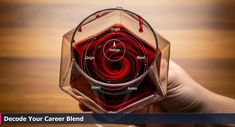 Close-up of red wine swirling in a glass, symbolizing the deep analysis of AI salary packages in Carmel, Indiana's tech market