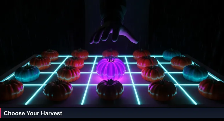 A hand hesitating between two ripe heirloom tomatoes at a San Francisco farmer's market stall, symbolizing the high-stakes choice of tech apprenticeships and jobs in 2026.