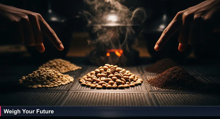 Hands at an Ethiopian coffee ceremony selecting coffee beans, symbolizing the choice of tech bootcamps for AI careers in Ethiopia.