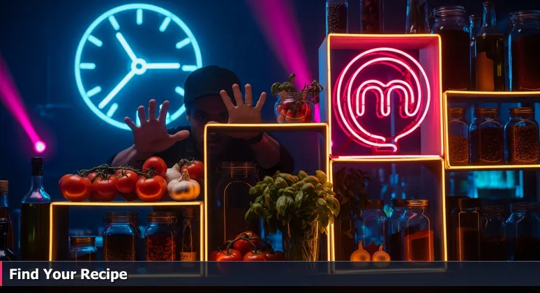 Hands hesitating over a pantry filled with tech symbols and Macon icons, representing career choice paralysis in the local job market.