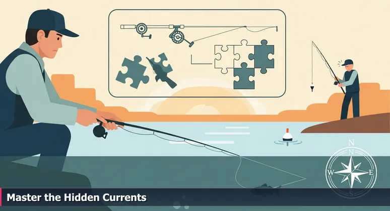 Skilled angler on the Santa Fe River at dawn, representing the unseen funding ecosystem for tech training in Gainesville, Florida.