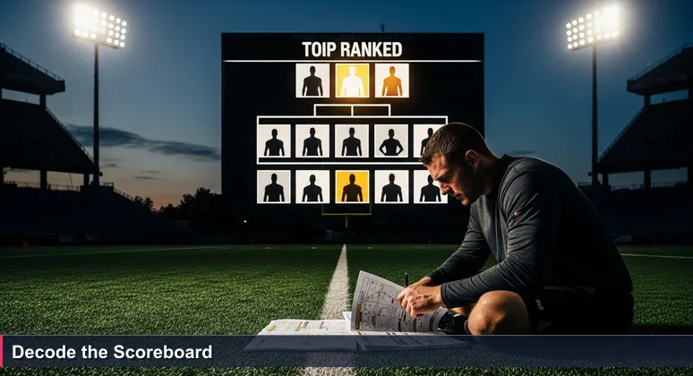 A tech professional in Mauritius focuses on a laptop displaying compensation data, with a glowing leaderboard of top 10 tech companies ranking in the background at dawn.