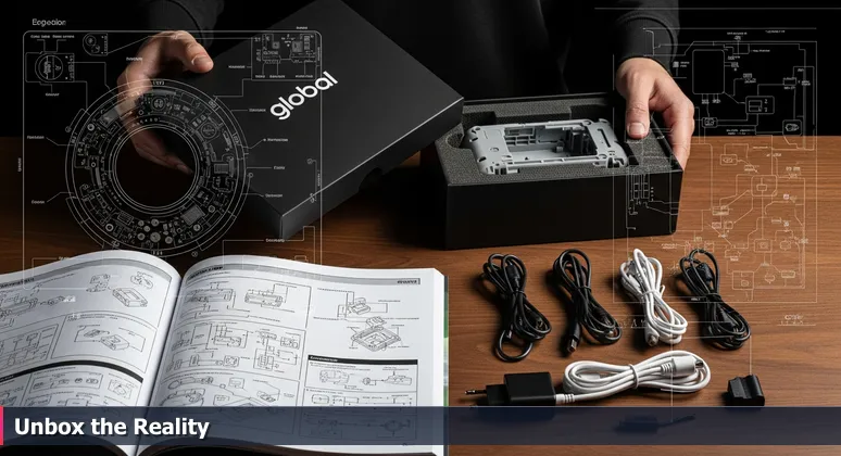 Hands unboxing a sleek device with cords spilling out, representing the gap between Sacramento's promised affordability and actual costs.