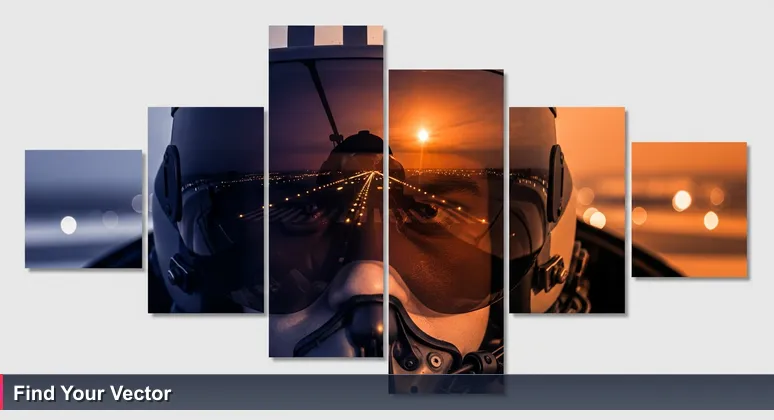 A Navy pilot's helmet visor at night reflecting the colored lights of an optical landing system, symbolizing focus for AI career decisions in high-stakes environments.