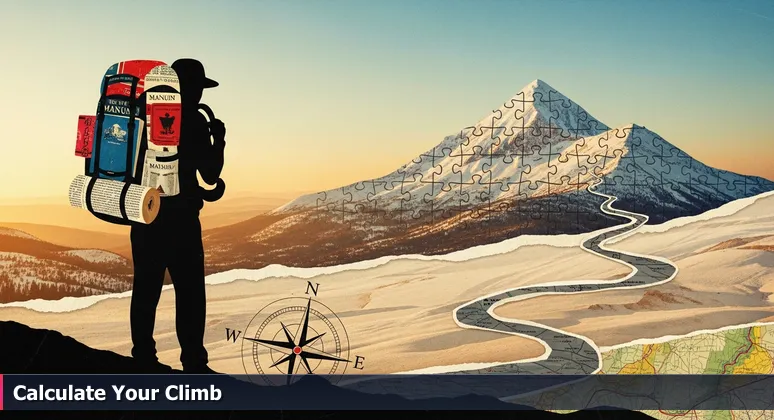 A hiker adjusting a backpack at a Rocky Mountain trailhead, symbolizing the financial preparation needed for Denver's tech scene in 2026