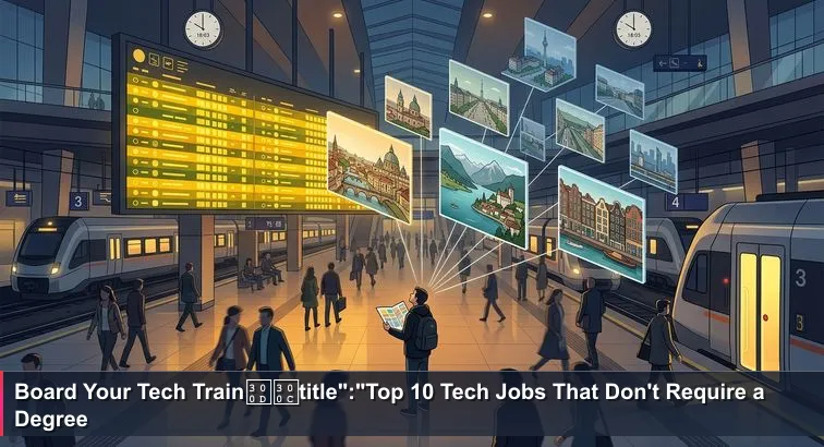 Evening scene at Wien Hauptbahnhof under a large yellow departure board; a lone commuter with a backpack looks up at trains to Graz, Linz, Salzburg and Budapest.