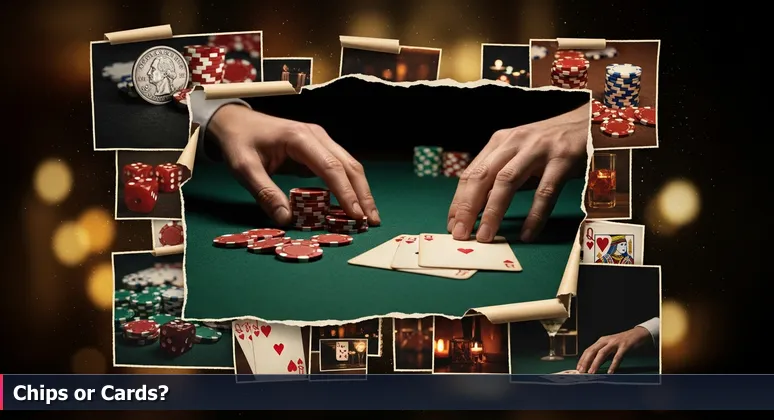 Close-up of hands on a blackjack table with chips and cards, symbolizing the risk choice between stable salaries and high-equity careers in Lancaster.
