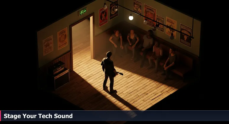 A tech professional thoughtfully scanning a Minneapolis coworking space, with others working in the background, symbolizing the search for the right work community in 2026.