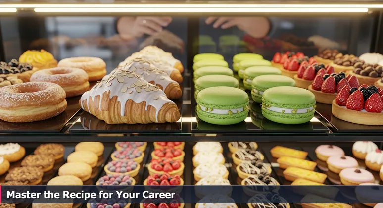 A close-up view of hands hesitating over a pastry display case in a Fort Lauderdale bakery, symbolizing career choices for junior developers in tech startups.