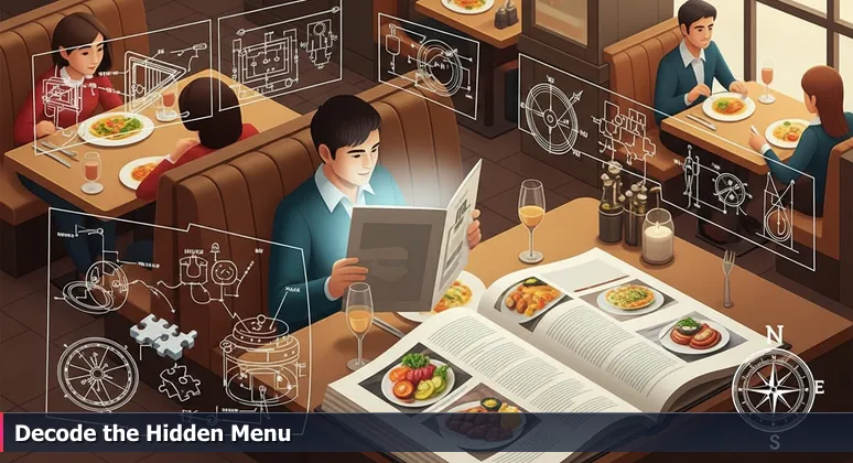 A person holding a digital tablet displaying a menu of AI job titles and salaries in a Newark diner, symbolizing the hidden value in compensation offers.