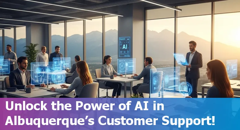 Customer support professional using AI tools in Albuquerque, New Mexico in 2025