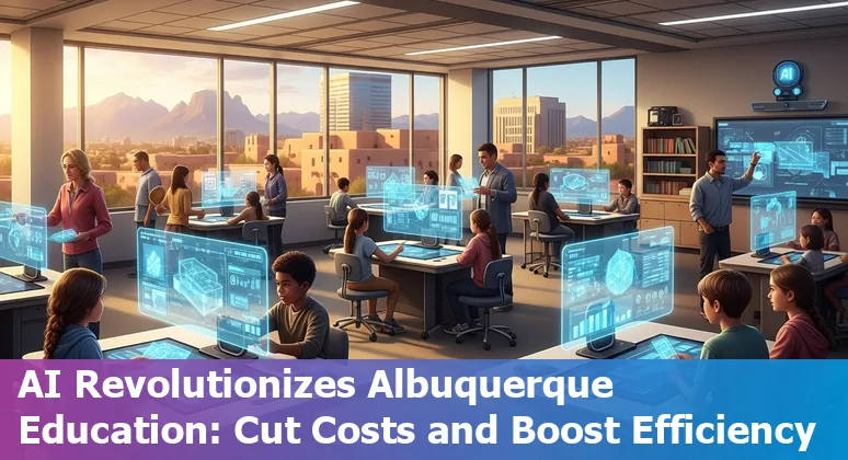 AI technology improving education company efficiency in Albuquerque, New Mexico