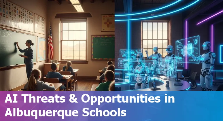 Albuquerque, New Mexico educators discussing AI impact on education jobs and adaptation strategies