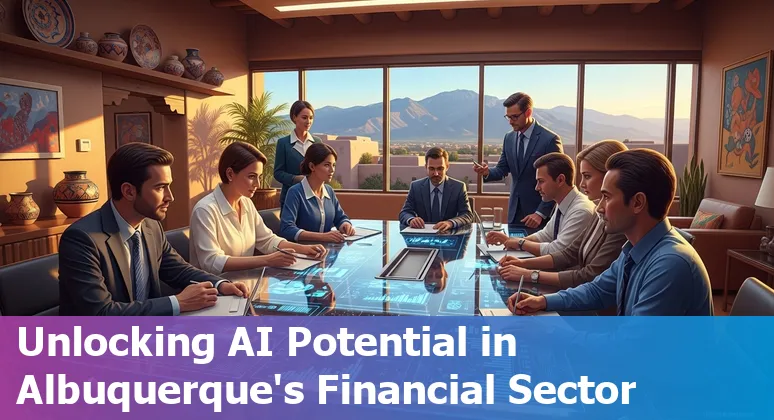 AI technology transforming the financial services industry in Albuquerque, New Mexico in 2025
