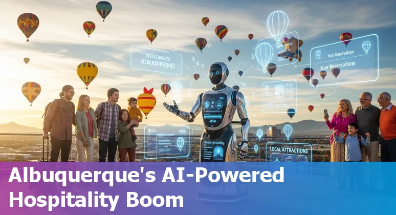 AI technology enhancing guest experiences in Albuquerque hotels and hospitality