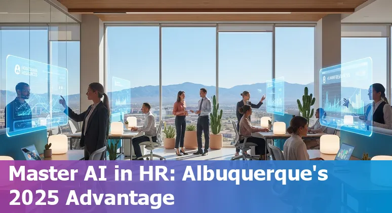 AI technology enhancing HR functions for professionals in Albuquerque, New Mexico, in 2025