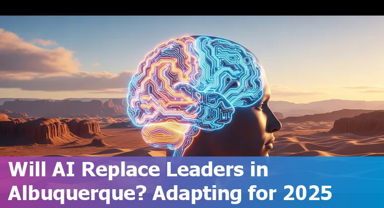 Business leader analyzing AI impact on leadership jobs in Albuquerque, New Mexico in 2025