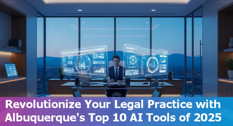 Top 10 AI tools for legal professionals in Albuquerque 2025 technology concept