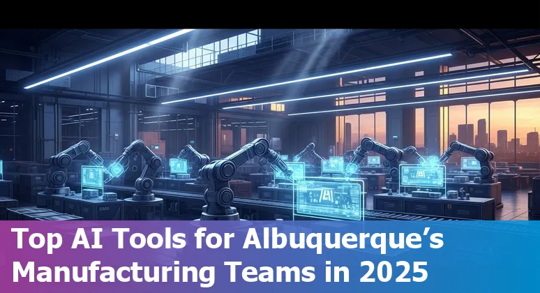 AI tools and manufacturing technology in Albuquerque, New Mexico, USA in 2025