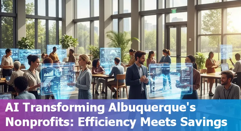AI technology helping non-profit organizations in Albuquerque, New Mexico improve efficiency and reduce operational costs