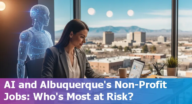 Non-profit workers in Albuquerque, New Mexico, adapting to AI technology in the workplace