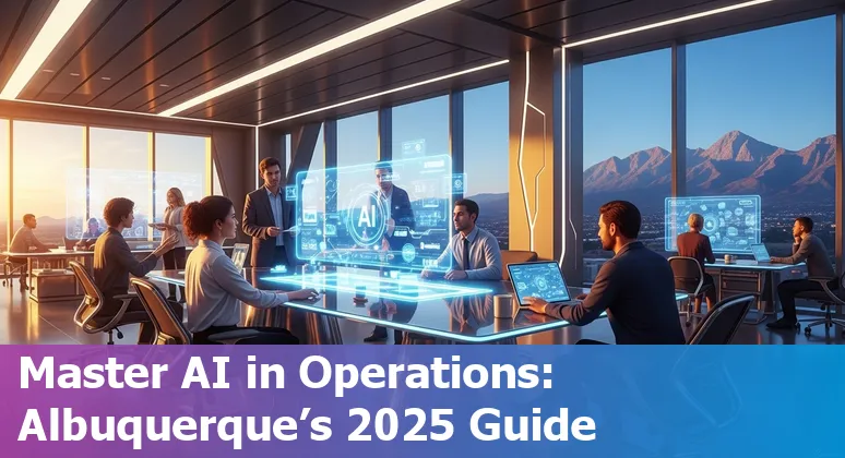 Artificial Intelligence and Operations Professionals collaborating in Albuquerque, New Mexico in 2025