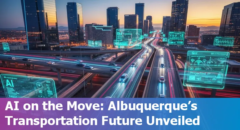 AI technology transforming transportation infrastructure in Albuquerque, New Mexico, in 2025