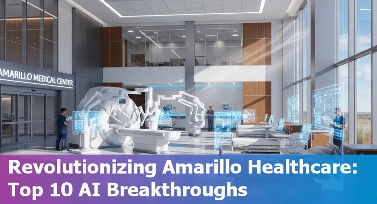 Healthcare professionals using AI technology for patient care in Amarillo, Texas