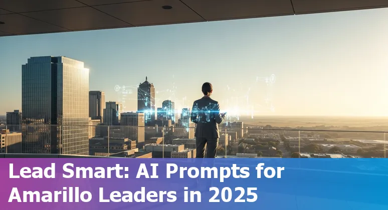 AI leadership tools and digital assistant Emma enhancing productivity for Amarillo, Texas leaders in 2025