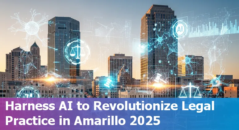 Legal professional using AI technology in Amarillo, Texas office in 2025
