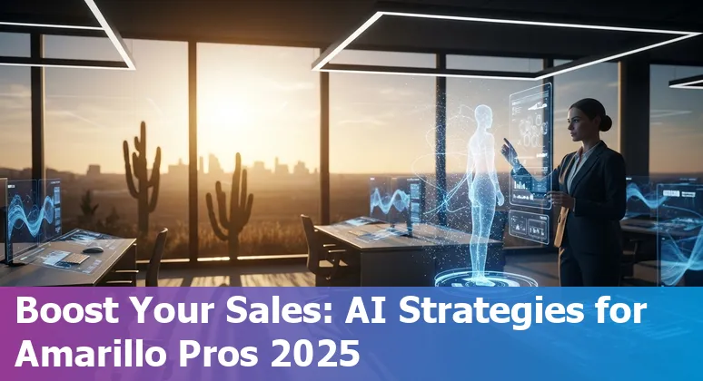 Sales professional using AI tools in Amarillo, Texas in 2025