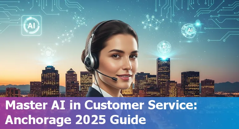 Customer service professional using AI tools in Anchorage, Alaska in 2025