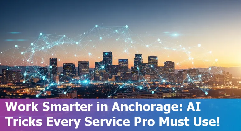 Customer service professional in Anchorage using AI tools on a computer in 2025