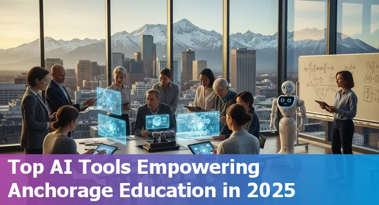 AI tools for education teams in Anchorage, Alaska being used in classrooms and training sessions in 2025