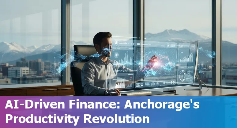 Finance professional using AI tools to improve productivity in Anchorage, Alaska