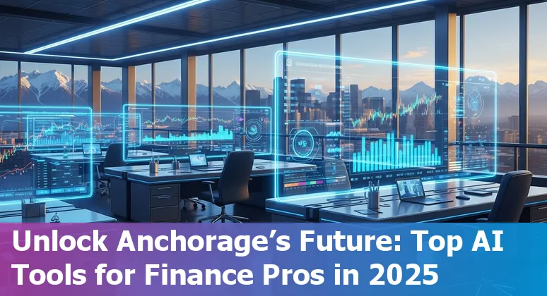 Illustration of AI tools enhancing finance workflows for finance professionals in Anchorage, Alaska in 2025