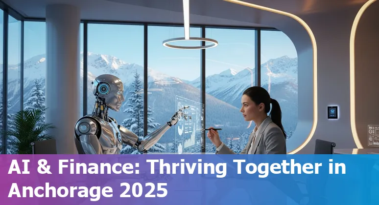 Finance professional using AI tools in Anchorage, Alaska office in 2025