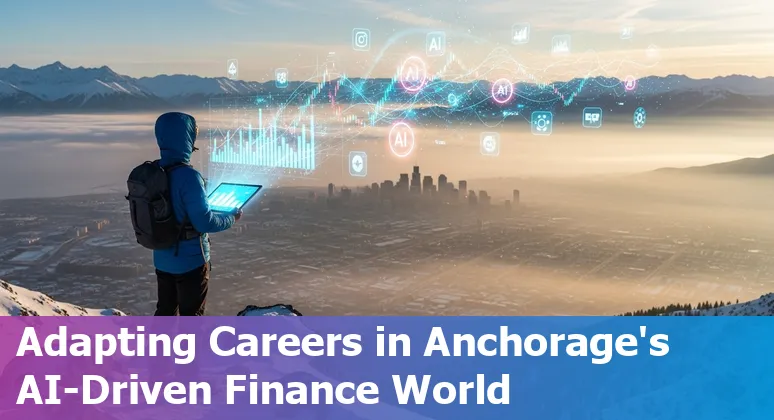 AI and financial services jobs in Anchorage, Alaska showing automation impacting the local finance workforce