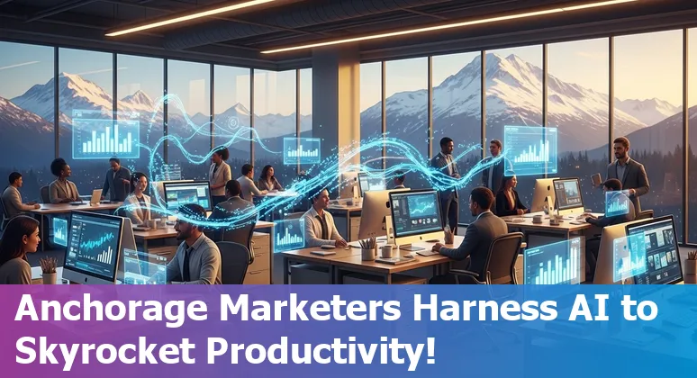 Marketing professionals in Anchorage, Alaska using AI technology to boost productivity