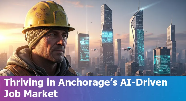 AI automation concept representing the future of operations jobs in Anchorage, Alaska in 2025