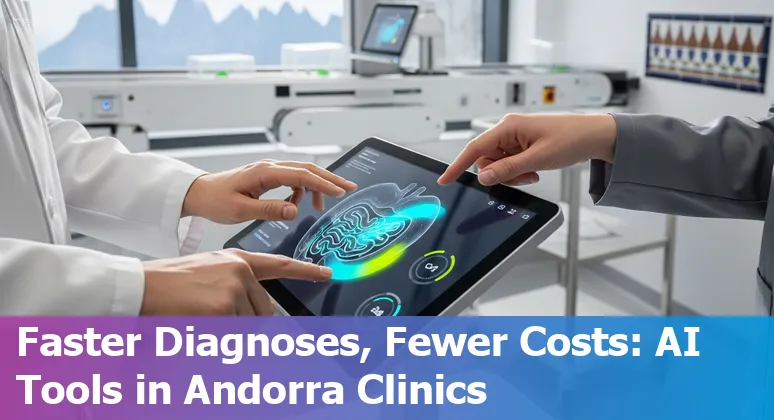Healthcare staff using AI tools in Andorra hospital to improve efficiency and cut costs in Andorra