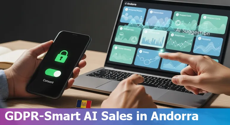 Sales professional using AI tools at Next AI Summit in Andorra la Vella, Andorra in 2025