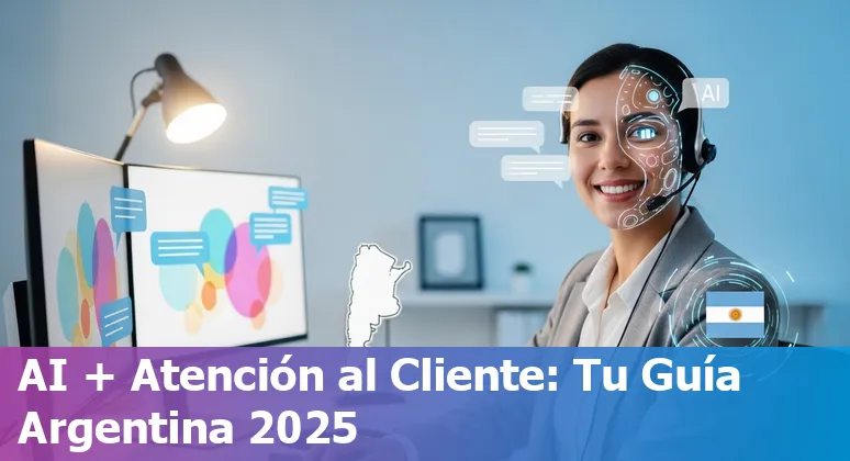 Customer service professional using AI tools in Argentina, Buenos Aires, 2025