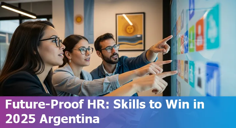 Argentine HR team discussing AI tools and strategy in Buenos Aires, Argentina