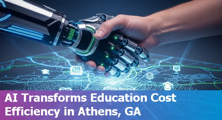 AI technology improving education company efficiency in Athens, Georgia, US