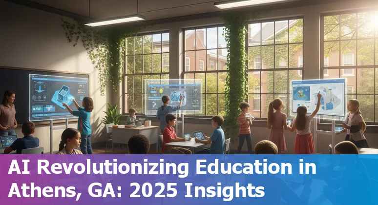 AI technology enhancing education in Athens, Georgia classroom in 2025