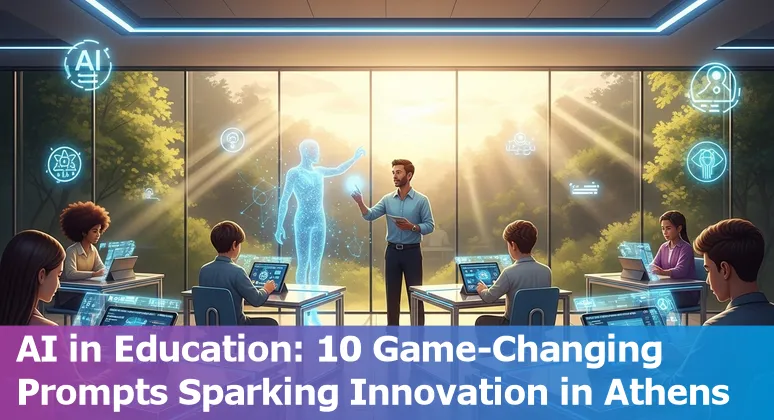 Students and educators in Athens, Georgia using AI-powered education technology in classrooms.