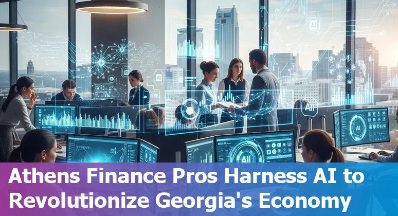 Finance professionals in Athens, Georgia, using AI tools to boost productivity and improve financial workflows