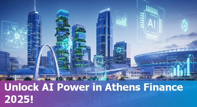 Finance professional using AI tools in Athens, Georgia office, 2025