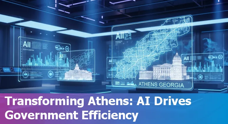AI technology improving government efficiency in Athens, Georgia, US